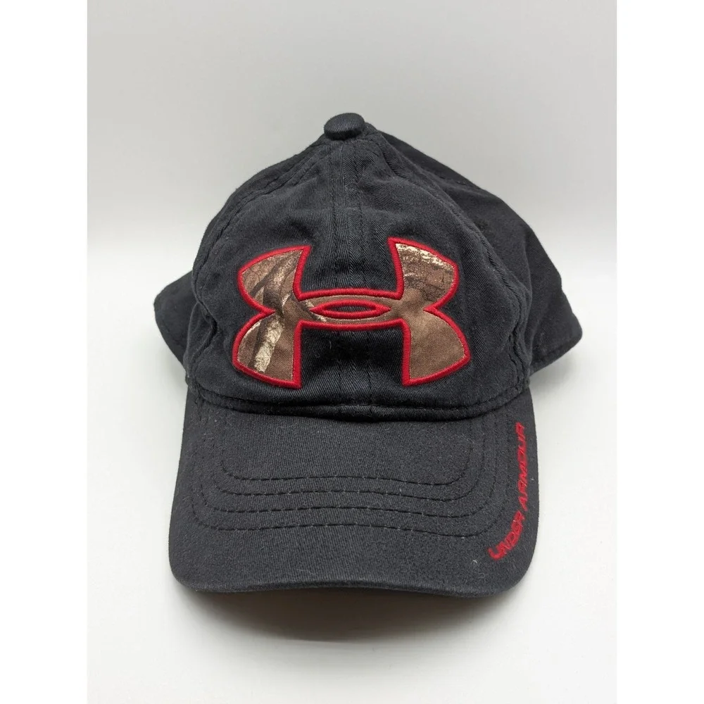 Under Armor Hat Youth Camoflage Snap Back‎ Cap Camo Hunter Country